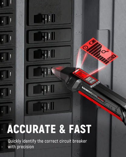 All-in-One AC Circuit Breaker Finder & Voltage Tester Kit