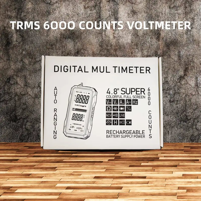 Fully Automatic TRMS 6000-Count Digital Multimeter