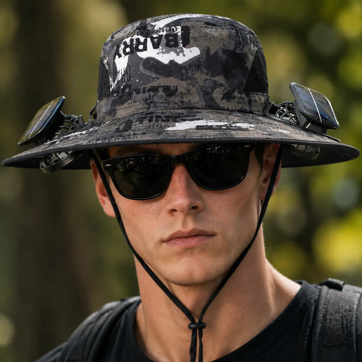 Solar Powered Fan Hat | Rechargeable Cooling Sun Hat for Outdoor Sports