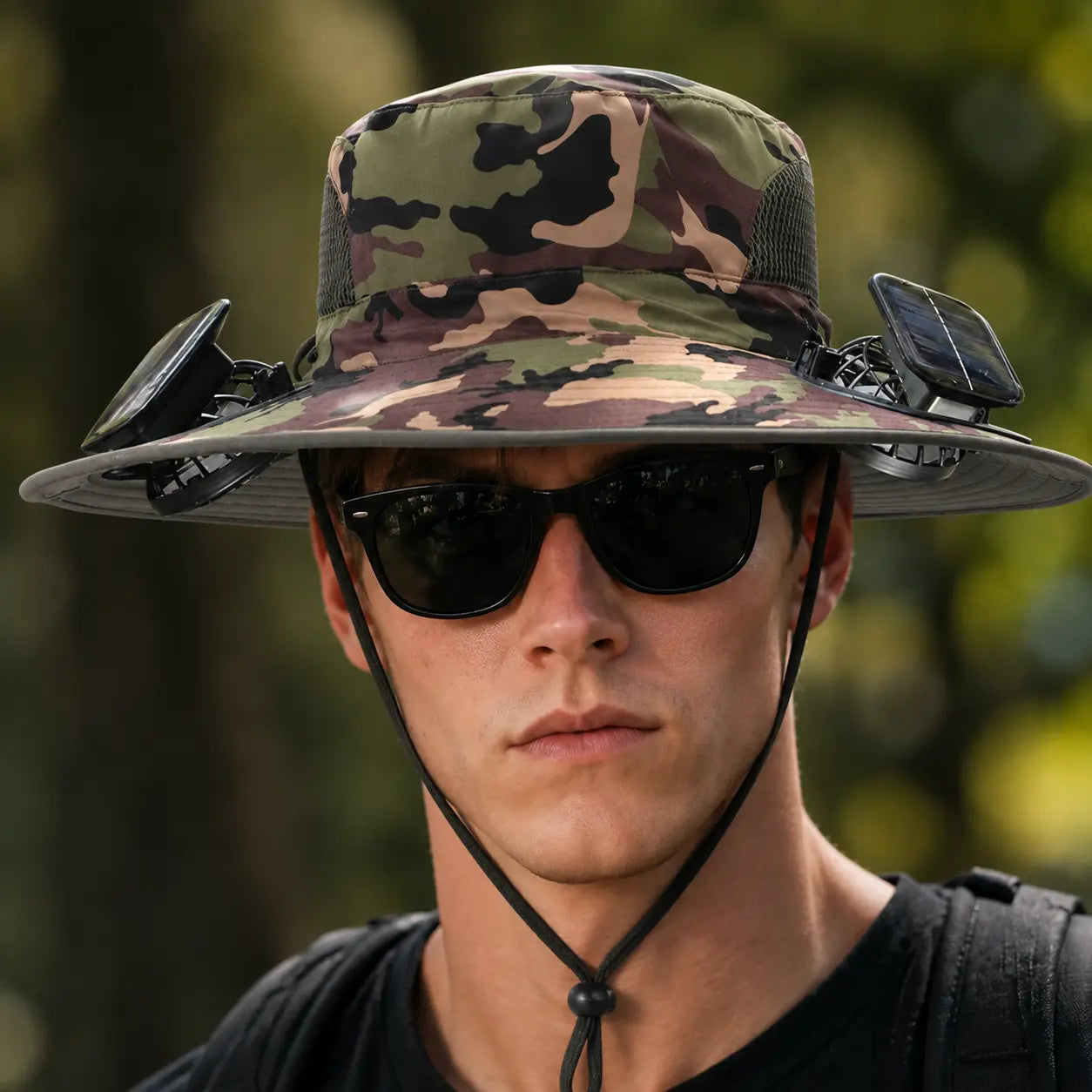 Solar Powered Fan Hat | Rechargeable Cooling Sun Hat for Outdoor Sports