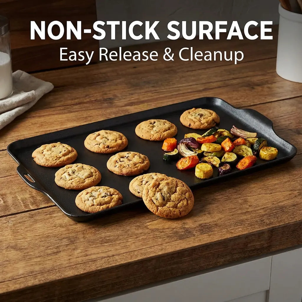 AORAN Ceramic Baking Pan, Teflon-Free Non-Stick Oven Tray