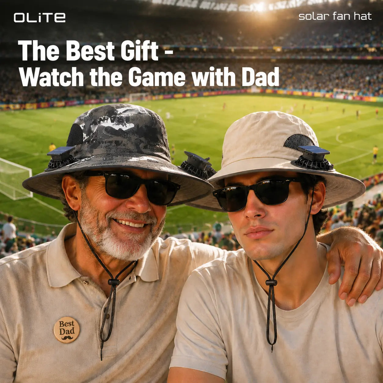 Solar Powered Fan Hat | Rechargeable Cooling Sun Hat for Outdoor Sports