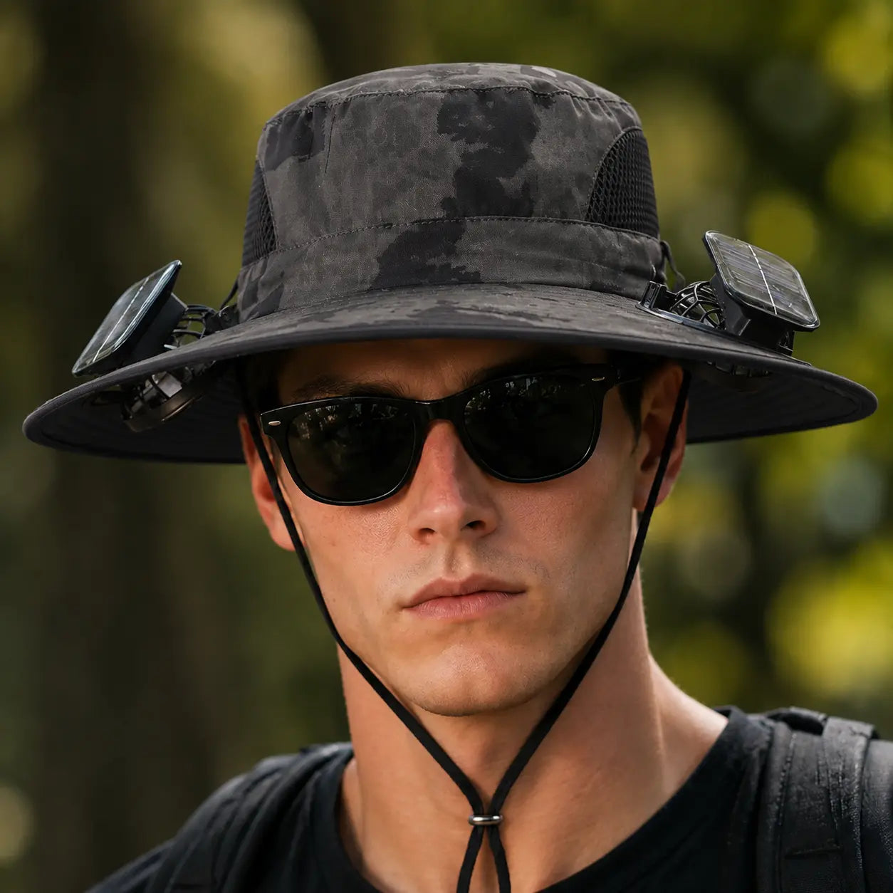 Solar Powered Fan Hat | Rechargeable Cooling Sun Hat for Outdoor Sports